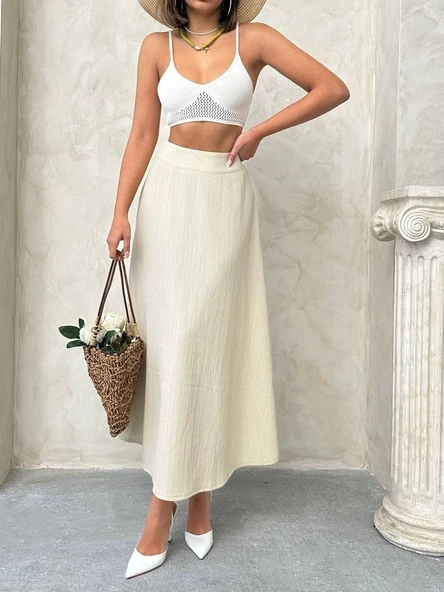 Uzun astarlı etek - Resim 6