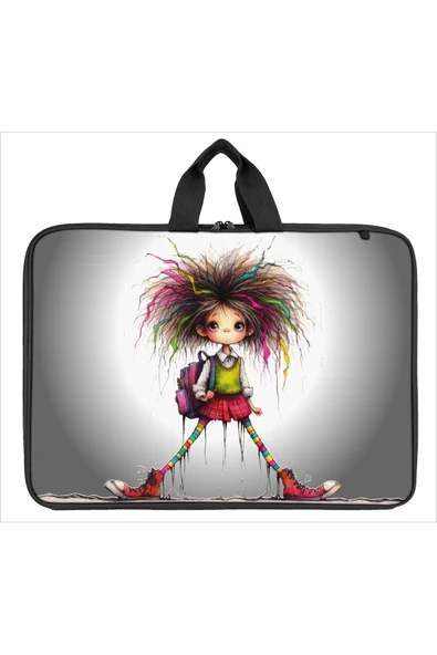 askılı, fermuarlı 35x50 resim çantası su geçirmez ketenli kumaş 35x50 proje çantası okula dönüş