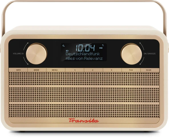 TechniSat Transita 120 - Dijital FM/ DAB+ Radyo | Taşınabilir, Bluetooth, Üstün Ses Kalitesi - Resim 4