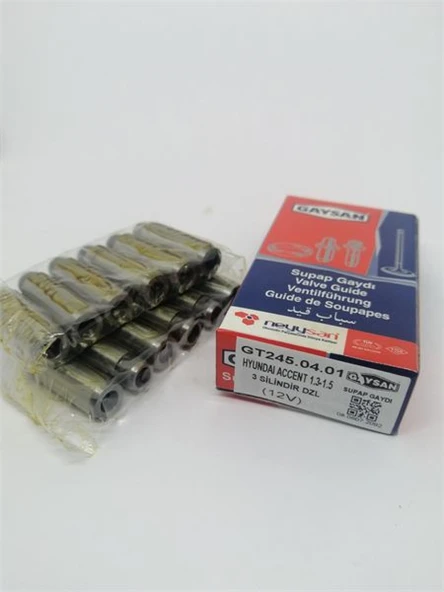 Hyundaı Subap Gaydı Takım (5,97 X 11,05 X 36,6) Accent, Getz 1.3 - 1.5 Crdi 3 Silindir (d3-Ea) (12v) - Gaysan Gt245.04.01 ürün görseli 1