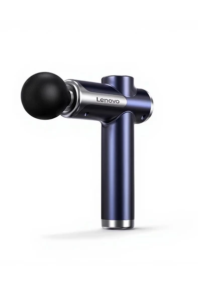 Lenovo N3 Mavi Darbeli Titreşimli Masaj Tabancası Güçlü 1800mah Şarjlı 8 Başlıklı Egzersiz Aleti - Resim 6
