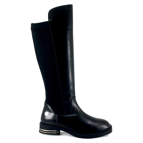 Mammamia 2370 25KÇ Kadın Günlük Çizme Siyah ürün görseli 1