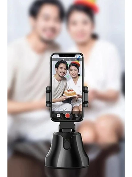 Apai Genie 360 Derece Takip Etme Özellikli Sie Gimbal - Siyah - Resim 3