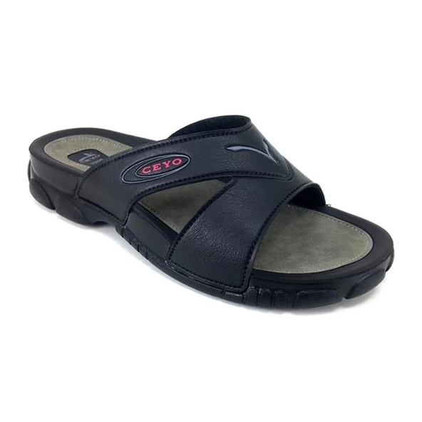 Ceyo 3200 1 Anatomik Erkek Terlik Siyah ürün görseli 1