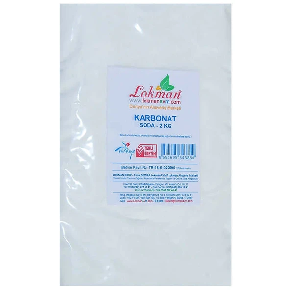 Karbonat Soda 2000 Gr Paket - Resim 2
