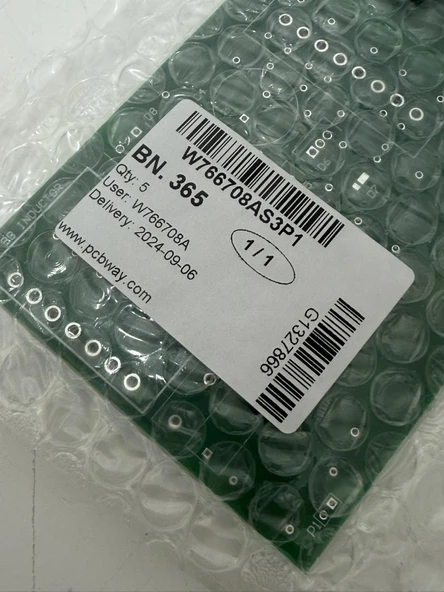 W766708AS3P1 PCB Elektronik Devre Kartı 85,5x157,9mm 5 Adet - Resim 4