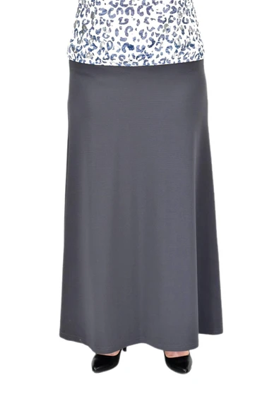 Kadın Uzun Lastikli Kloş Etek BGL-ST04728 - Resim 8