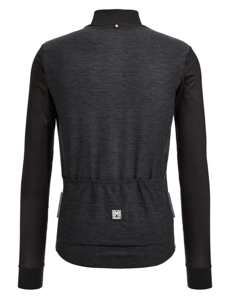 Santini Colore Puro Thermal Erkek Kışlık Bisiklet Forması 3W216075RCOLORPURO - Resim 3