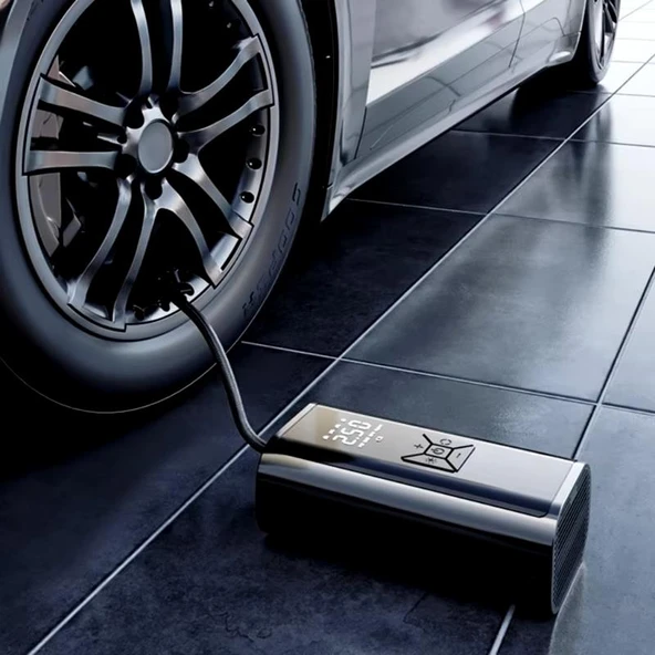 Kablosuz Hava Komprosörü - Resim 4