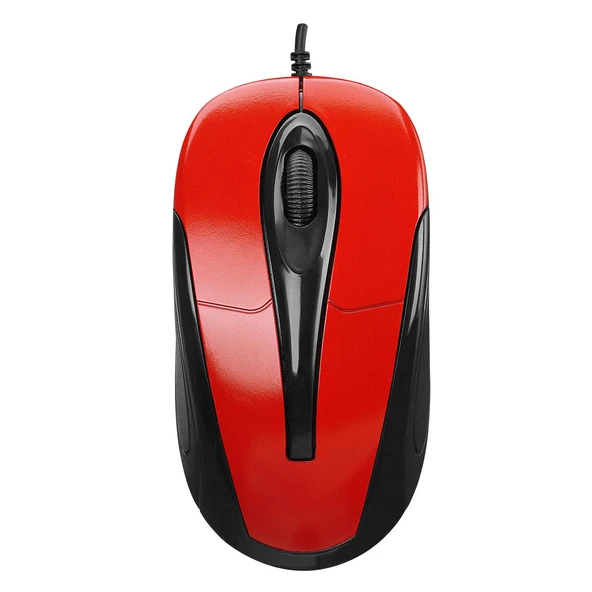 Everest SM-800 Kablolu USB Mouse Kırmızı ürün görseli