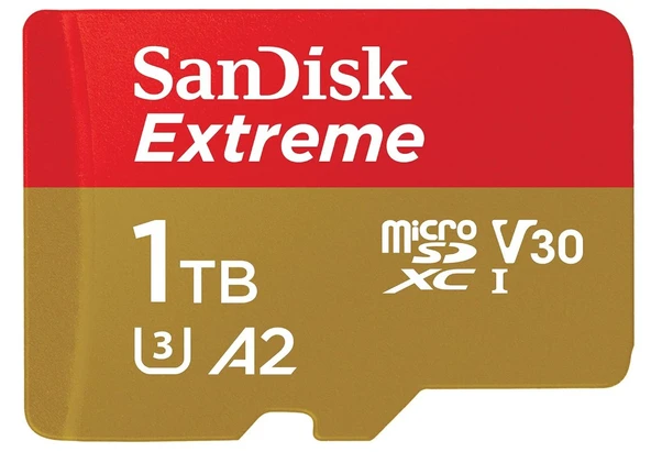 SanDisk SDSQXAV-1T00-GN6MN UHS-I U3 A2 V30 1 TB Micro SD Kart ürün görseli 1