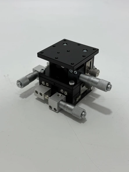 LD60-LM 3 Eksenli Hassas Pozisyonlama Manuel Ayar Platformu - Resim 2