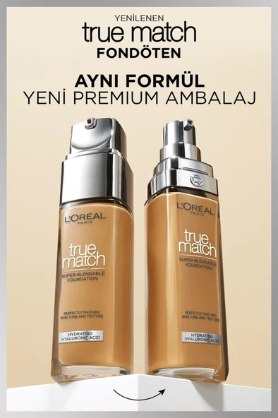 L'oréal Paris True Match Bakım Yapan Fondöten - 1n Nötr Alt Ton - Resim 5