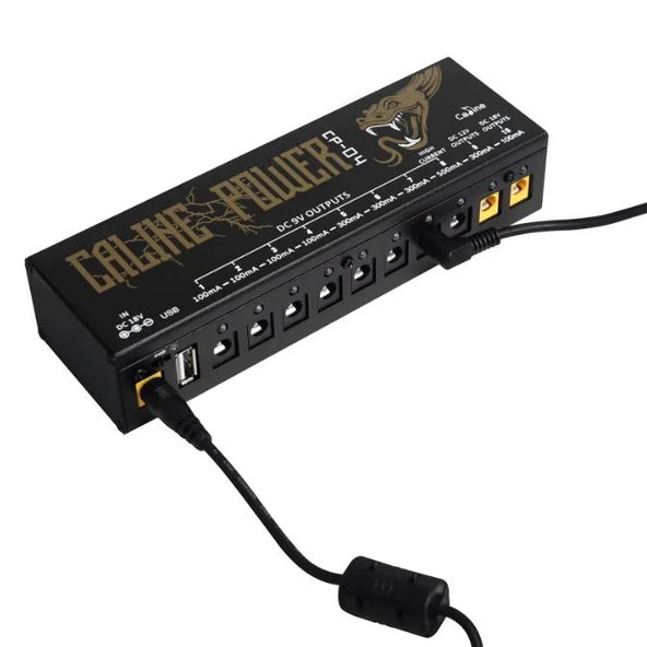 Caline CP-04 Çoklu Çıkışlı Pedal Güç Kaynağı ürün görseli