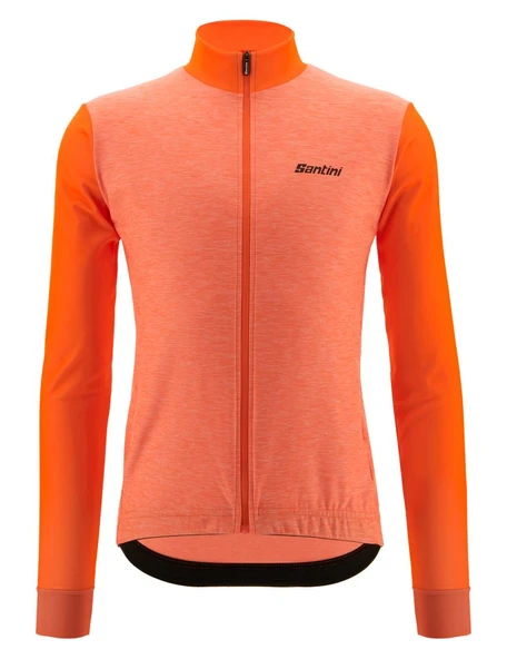 Santini Colore Puro Thermal Erkek Kışlık Bisiklet Forması 3W216075RCOLORPURO - Resim 9