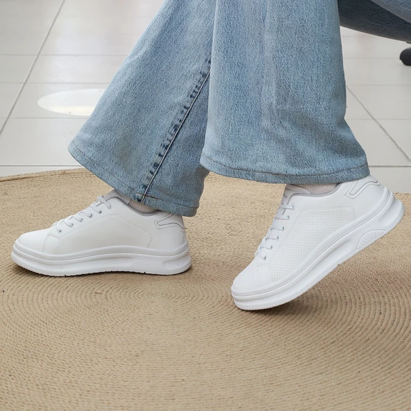 2230-Conpax Mcqueen Modeli Anatomik Tabanlı Üst Kalite Unisex Sneakers Ayakkabı - Resim 6