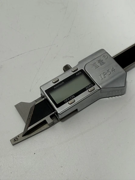 Paslanmaz Çelik Dijital Pah Kumpası 45 Derece 50mm - Resim 4