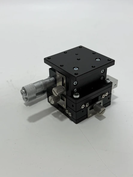 LD60-LM 3 Eksenli Hassas Pozisyonlama Manuel Ayar Platformu - Resim 3