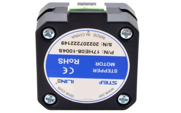Stepperonline Nema 17 Step Motor 17HE08-1004S - Resim 2