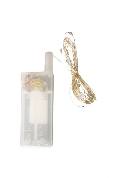 3mt Pilli Süsleme Ledi RGB Peri Led (3 Metrelik Karışık Renkli Piller Hariç) - Resim 3