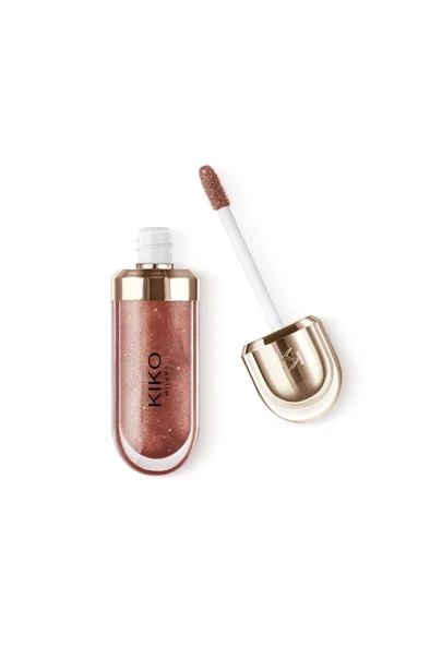 KIKO Dudak Parlatıcısı-3D Hydra Lip Gloss Limited Edition-42 Charming Copper-Besleyici ve Nemlendirici ürün görseli