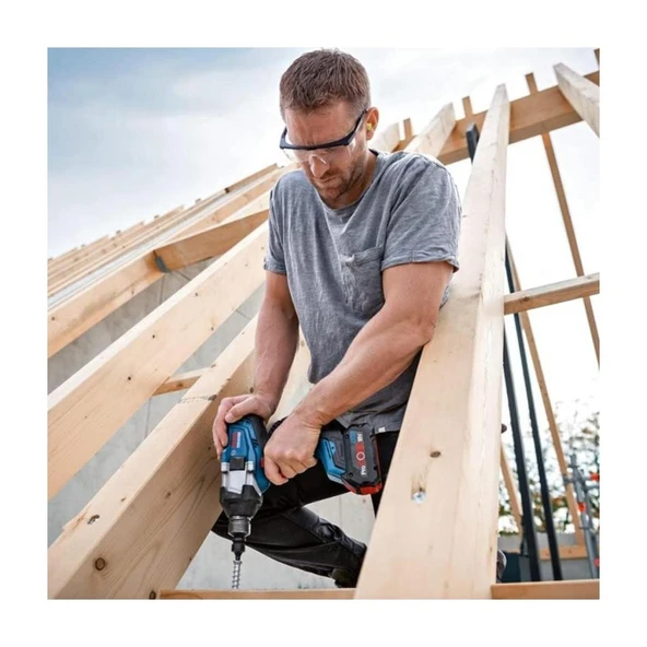 Bosch Profesyonel GDS 18V-1000 Çift Akülü 8 Ah Pcore Darbeli Somun Sıkma Makinesi - Resim 4