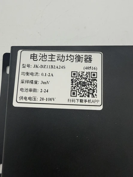 JK-DZ11B2A24S 2S–24S LiFePO4/Li-ion Uyumlu 2A Aktif Batarya Dengeleyici - Resim 8