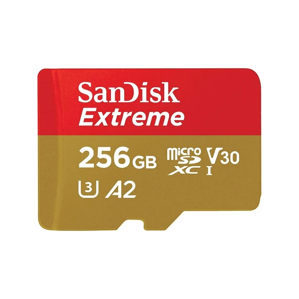 SanDisk SDSQXAV-256G-GN6MN UHS-I U3 A2 V30 256 GB Micro SD Kart ürün görseli