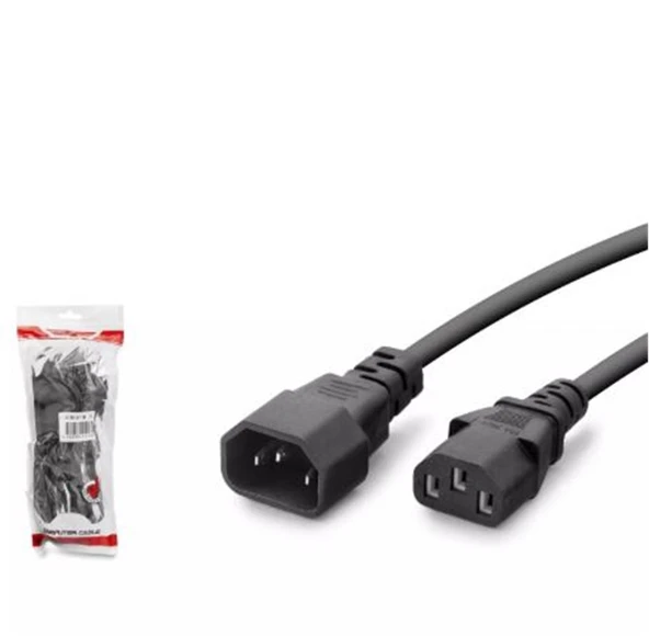 HADRON HDX5559 POWER KABLO 42PIN M-F 1MM 1.5M SİYAH ürün görseli