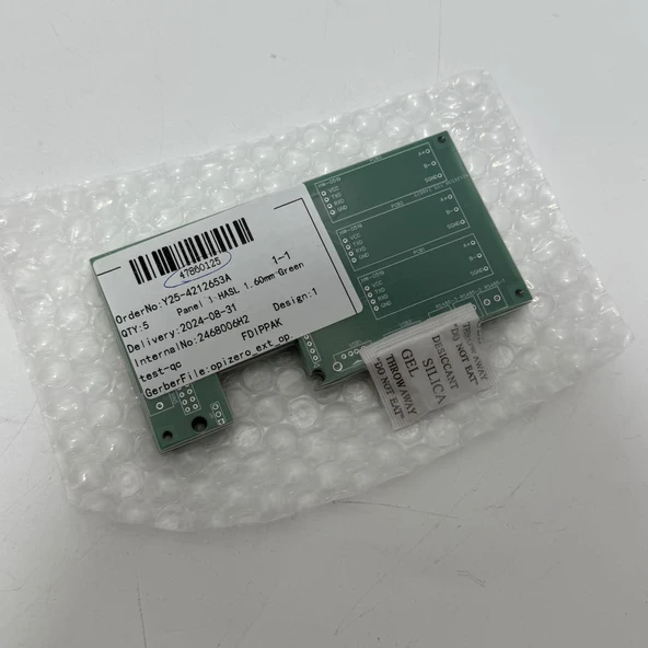 47860125 PCB Elektronik Devre Kartı 5 Adet - Resim 2