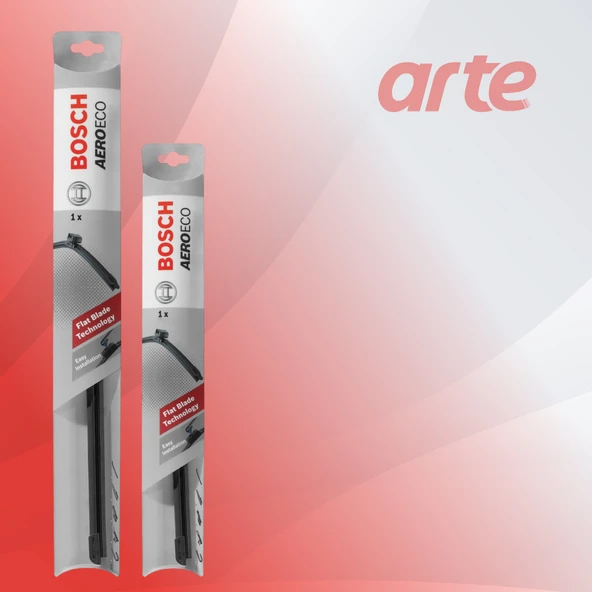 Volkswagen Tiguan Kas. 2022 - Ağu. 2023 Uyumlu Ön Ve Arka Silecek Takımı | Aeroeco Serisi| 3'lü Set | - Resim 2