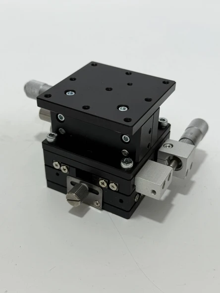 LD60-LM 3 Eksenli Hassas Pozisyonlama Manuel Ayar Platformu - Resim 5