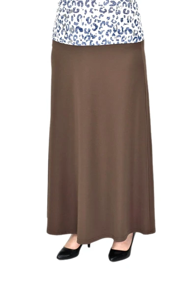 Kadın Uzun Lastikli Kloş Etek BGL-ST04728 - Resim 9