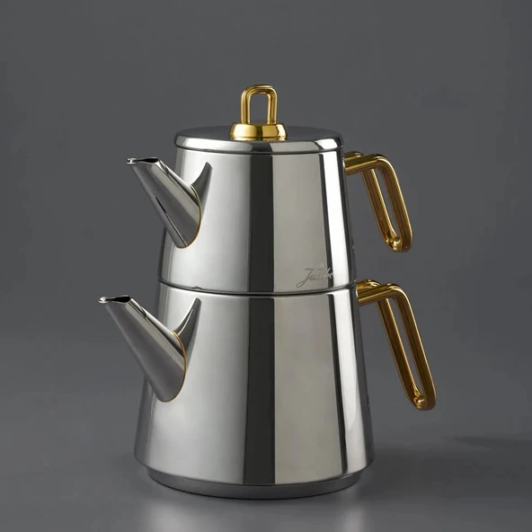 Jumbo Doha Titanyum Gold İndüksiyon Tabanlı Çaydanlık ürün görseli 1