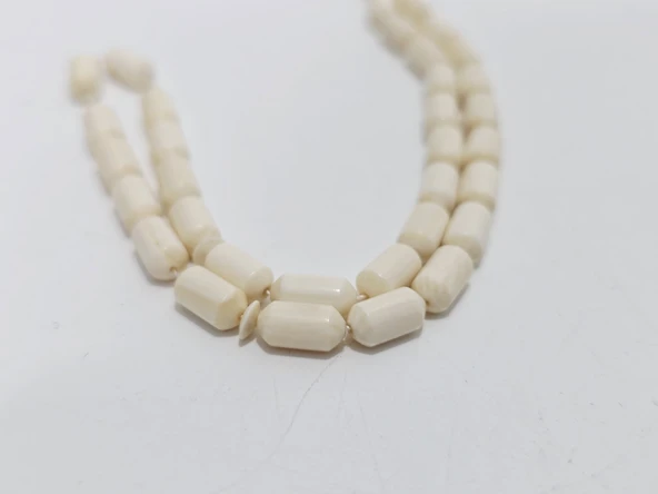 Kesme Fildişi Tesbih 9,11 Gram - Koleksiyonluk Fil Dişi Tespih - Resim 4