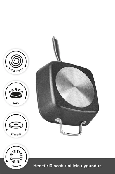 Biodiamond Quattro İndüksiyon Tabanlı 8 Parça Tencere Seti - 4
