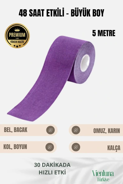 Birinci Sınıf Büyük Boy Rahatlatıcı Hızlı Etki Kas Gevşetici Esnek Eklem Omuz 5x5 Ağrı IsıI Bandı ürün görseli 1