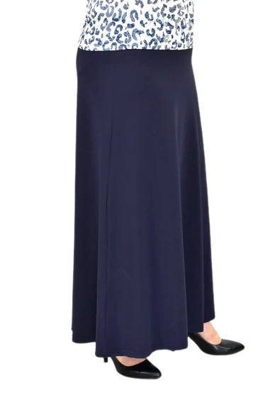 Kadın Uzun Lastikli Kloş Etek BGL-ST04728 - Resim 11