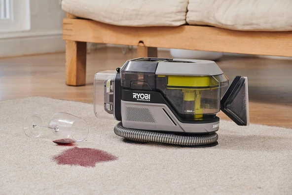 Ryobi RDC18BL-0 Akülü Kömürsüz Halı ve Koltuk Yıkama Makinesi (Akü ve Şarj Cihazı Dahil Değildir) - 5133006212 - 10