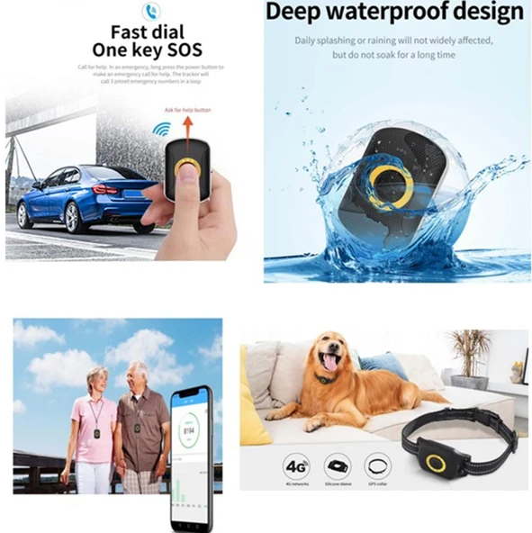 Su Geçirmez 4G Gps Takip Cihazı - Resim 3