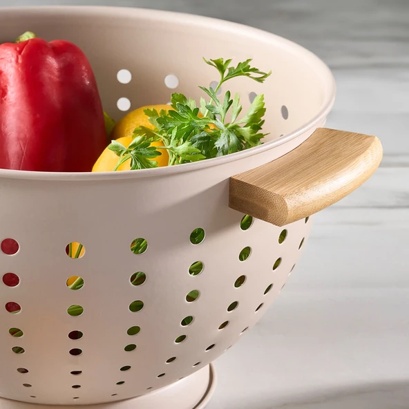 Karaca Ekin Bambu Saplı Süzgeç - Resim 3