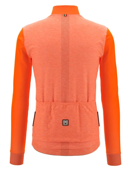 Santini Colore Puro Thermal Erkek Kışlık Bisiklet Forması 3W216075RCOLORPURO - Resim 11