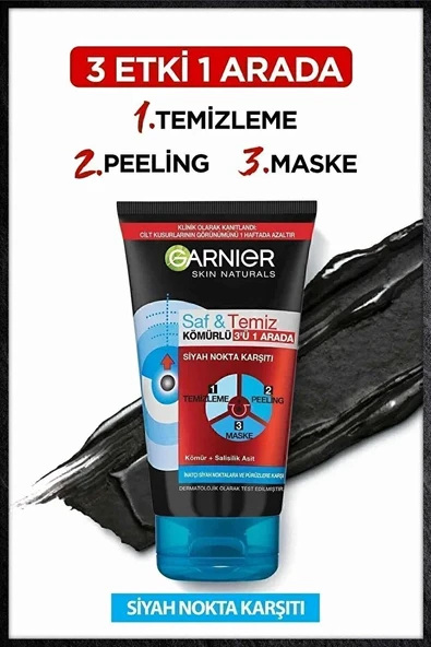 Garnier Saf &  Yüz Temizleyici, Demikit - Resim 2