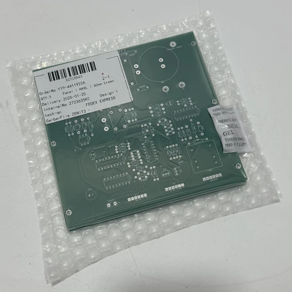 52715643 PCB Elektronik Devre Kartı 145x140mm 5 Adet - Resim 2