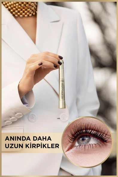 L'Oreal Paris Telescopic Gold Maskara - Siyah - Resim 5