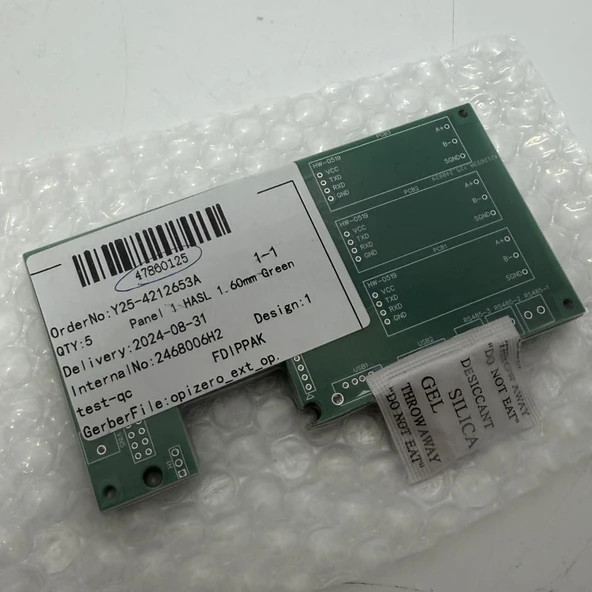 47860125 PCB Elektronik Devre Kartı 5 Adet - Resim 3