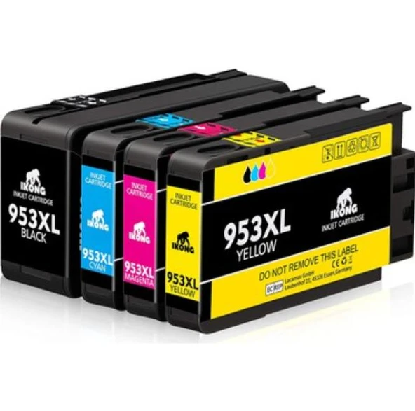 HP 953XL Muadil Kartuş Seti 4 Renk ürün görseli