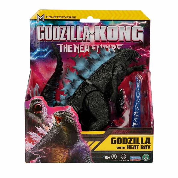 Godzilla x Kong Aksiyon Figürü 15 cm MN303000 Godzilla with Heat Ray - Resim 3