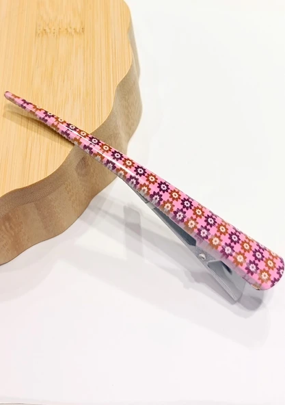 Monalisa Home 13cm Lüks Renkli Parlak Metal Kıstırma Toka ürün görseli