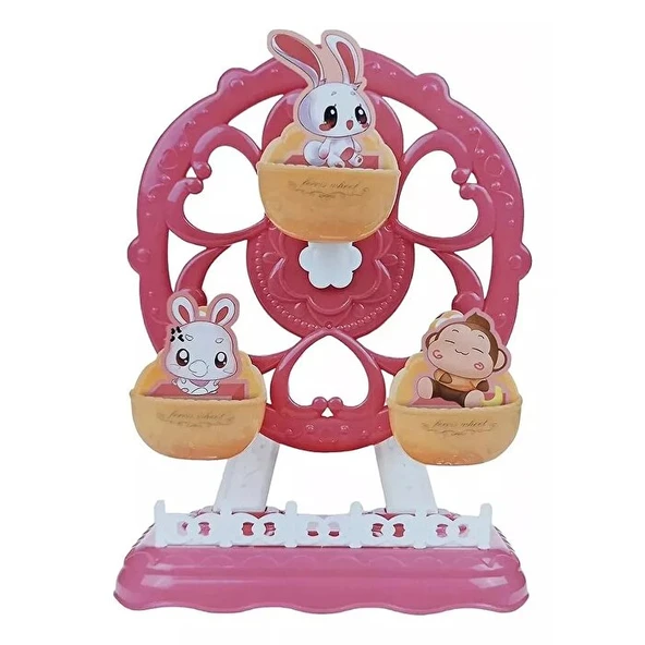 Bay Dreamy Mini Tavşan Dönme Dolap Eğlence Parkı ürün görseli 1